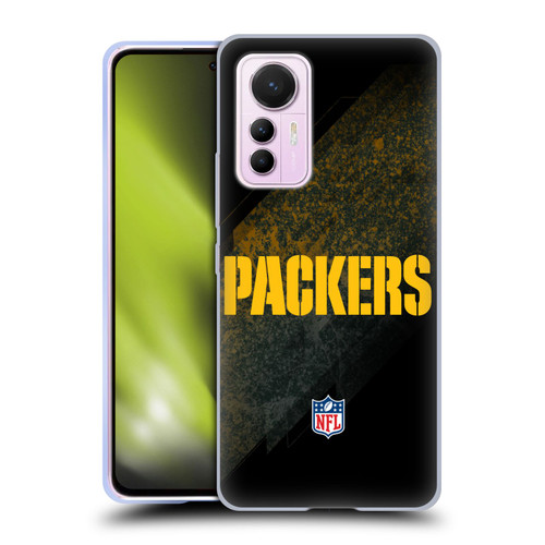 NFL Green Bay Packers Logo Blur Soft Gel Case for Xiaomi 12 Lite