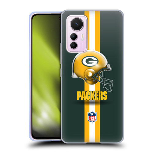 NFL Green Bay Packers Logo Helmet Soft Gel Case for Xiaomi 12 Lite
