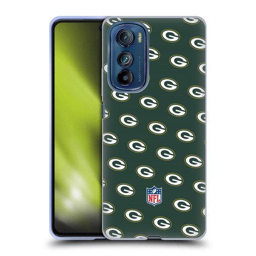NFL Green Bay Packers Artwork Patterns Soft Gel Case for Motorola Edge 30