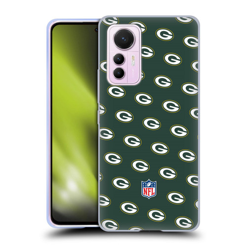 NFL Green Bay Packers Artwork Patterns Soft Gel Case for Xiaomi 12 Lite