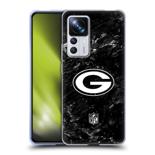 NFL Green Bay Packers Artwork Marble Soft Gel Case for Xiaomi 12T Pro