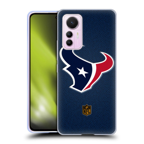NFL Houston Texans Logo Football Soft Gel Case for Xiaomi 12 Lite