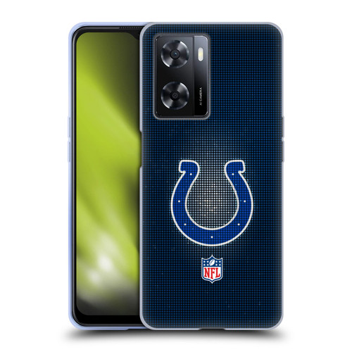 NFL Indianapolis Colts Artwork LED Soft Gel Case for OPPO A57s