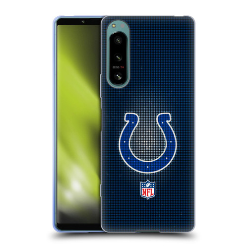 NFL Indianapolis Colts Artwork LED Soft Gel Case for Sony Xperia 5 IV