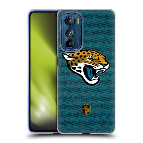 NFL Jacksonville Jaguars Logo Football Soft Gel Case for Motorola Edge 30