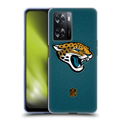 NFL Jacksonville Jaguars Logo Football Soft Gel Case for OPPO A57s