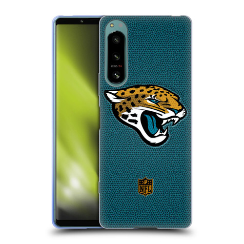 NFL Jacksonville Jaguars Logo Football Soft Gel Case for Sony Xperia 5 IV