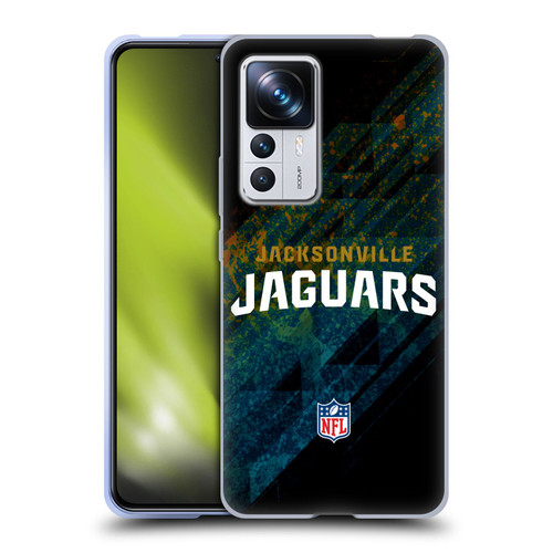 NFL Jacksonville Jaguars Logo Blur Soft Gel Case for Xiaomi 12T Pro