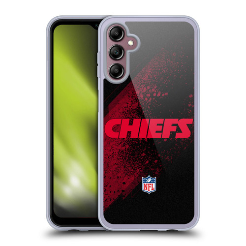 NFL Kansas City Chiefs Logo Blur Soft Gel Case for Samsung Galaxy A14 5G