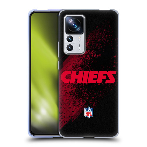 NFL Kansas City Chiefs Logo Blur Soft Gel Case for Xiaomi 12T Pro