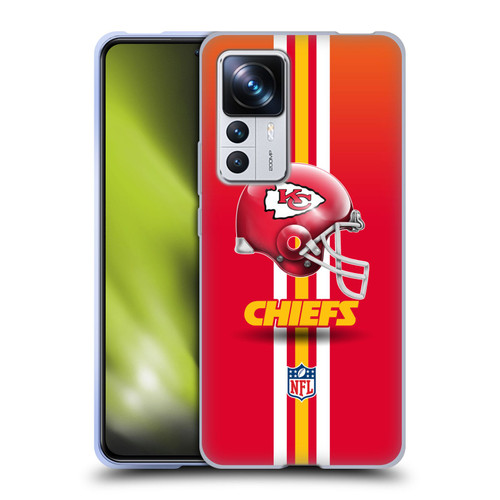 NFL Kansas City Chiefs Logo Helmet Soft Gel Case for Xiaomi 12T Pro