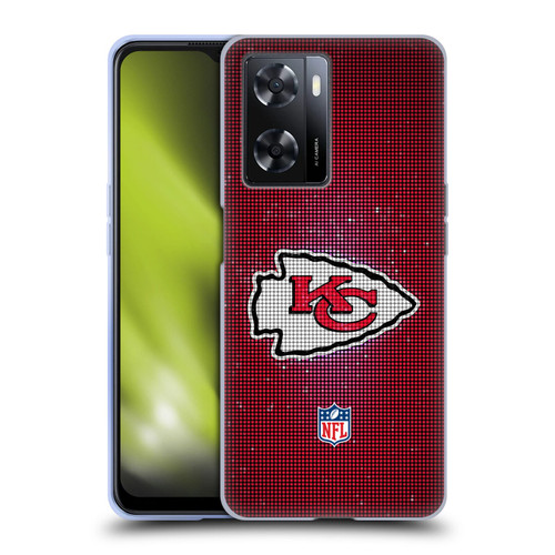 NFL Kansas City Chiefs Artwork LED Soft Gel Case for OPPO A57s