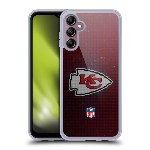 NFL Kansas City Chiefs Artwork LED Soft Gel Case for Samsung Galaxy A14 5G