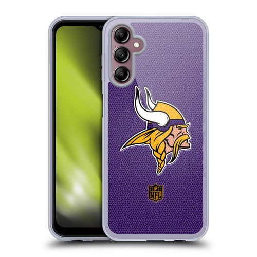 NFL Minnesota Vikings Logo Football Soft Gel Case for Samsung Galaxy A14 5G
