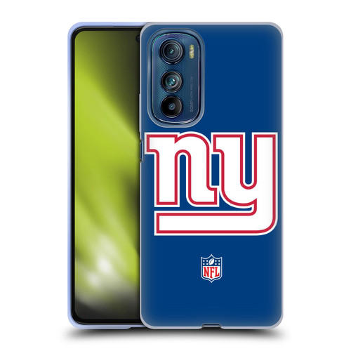 NFL New York Giants Logo Plain Soft Gel Case for Motorola Edge 30