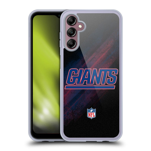 NFL New York Giants Logo Blur Soft Gel Case for Samsung Galaxy A14 5G