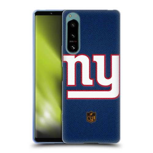 NFL New York Giants Logo Football Soft Gel Case for Sony Xperia 5 IV
