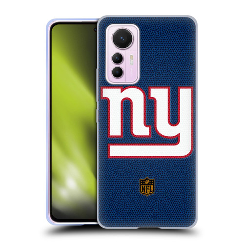 NFL New York Giants Logo Football Soft Gel Case for Xiaomi 12 Lite