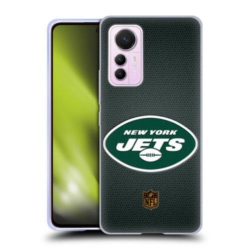 NFL New York Jets Logo Football Soft Gel Case for Xiaomi 12 Lite