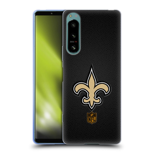 NFL New Orleans Saints Logo Football Soft Gel Case for Sony Xperia 5 IV