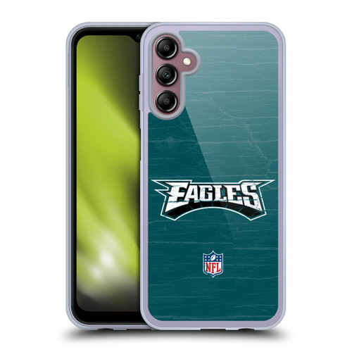 NFL Philadelphia Eagles Logo Distressed Look Soft Gel Case for Samsung Galaxy A14 5G