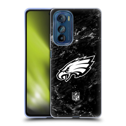 NFL Philadelphia Eagles Artwork Marble Soft Gel Case for Motorola Edge 30