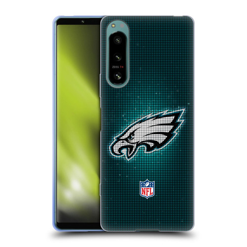 NFL Philadelphia Eagles Artwork LED Soft Gel Case for Sony Xperia 5 IV
