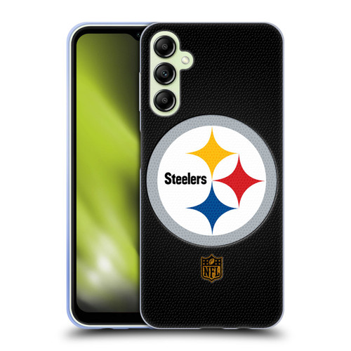 NFL Pittsburgh Steelers Logo Football Soft Gel Case for Samsung Galaxy A14 5G