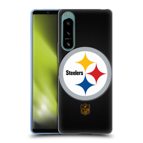 NFL Pittsburgh Steelers Logo Football Soft Gel Case for Sony Xperia 5 IV