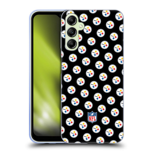 NFL Pittsburgh Steelers Artwork Patterns Soft Gel Case for Samsung Galaxy A14 5G