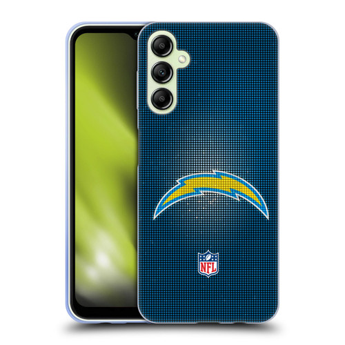 NFL Los Angeles Chargers Artwork LED Soft Gel Case for Samsung Galaxy A14 5G