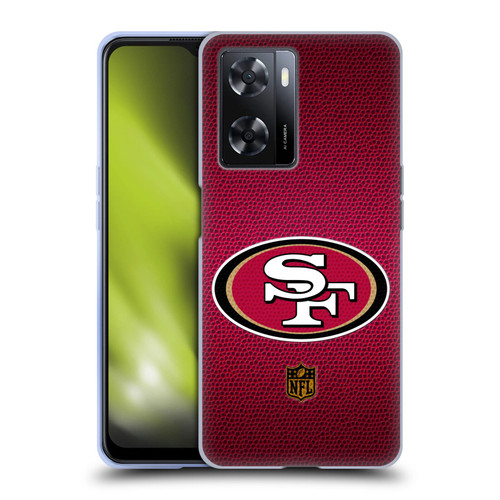 NFL San Francisco 49Ers Logo Football Soft Gel Case for OPPO A57s