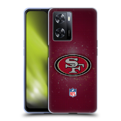 NFL San Francisco 49ers Artwork LED Soft Gel Case for OPPO A57s
