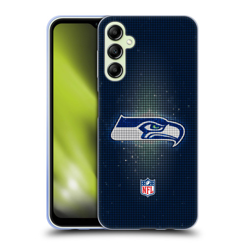 NFL Seattle Seahawks Artwork LED Soft Gel Case for Samsung Galaxy A14 5G