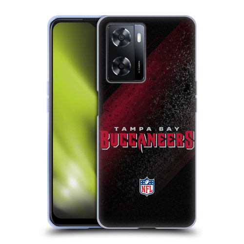 NFL Tampa Bay Buccaneers Logo Blur Soft Gel Case for OPPO A57s