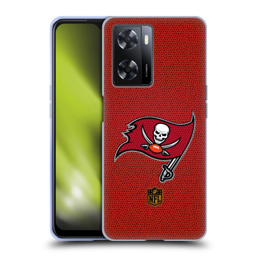 NFL Tampa Bay Buccaneers Logo Football Soft Gel Case for OPPO A57s