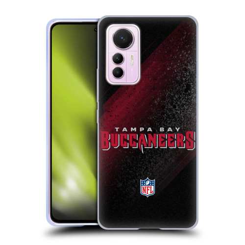 NFL Tampa Bay Buccaneers Logo Blur Soft Gel Case for Xiaomi 12 Lite