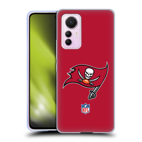 NFL Tampa Bay Buccaneers Logo Plain Soft Gel Case for Xiaomi 12 Lite