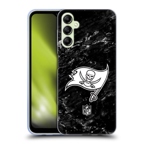 NFL Tampa Bay Buccaneers Artwork Marble Soft Gel Case for Samsung Galaxy A14 5G