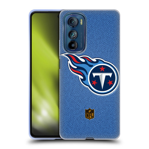 NFL Tennessee Titans Logo Football Soft Gel Case for Motorola Edge 30