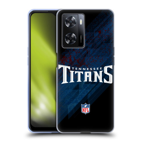NFL Tennessee Titans Logo Blur Soft Gel Case for OPPO A57s