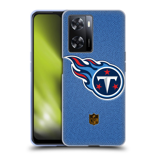 NFL Tennessee Titans Logo Football Soft Gel Case for OPPO A57s