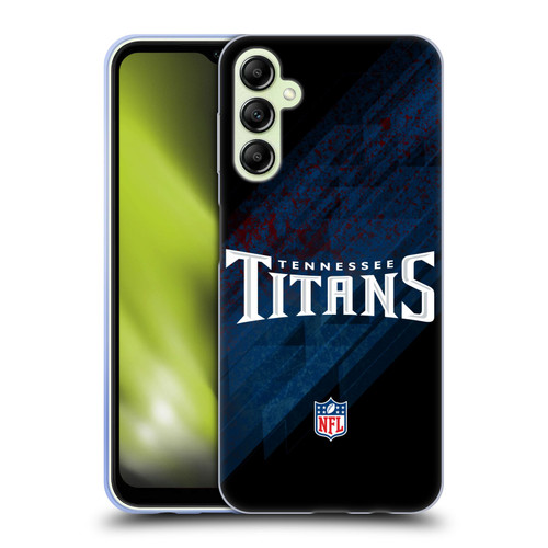 NFL Tennessee Titans Logo Blur Soft Gel Case for Samsung Galaxy A14 5G