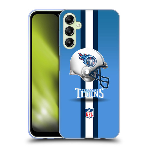NFL Tennessee Titans Logo Helmet Soft Gel Case for Samsung Galaxy A14 5G