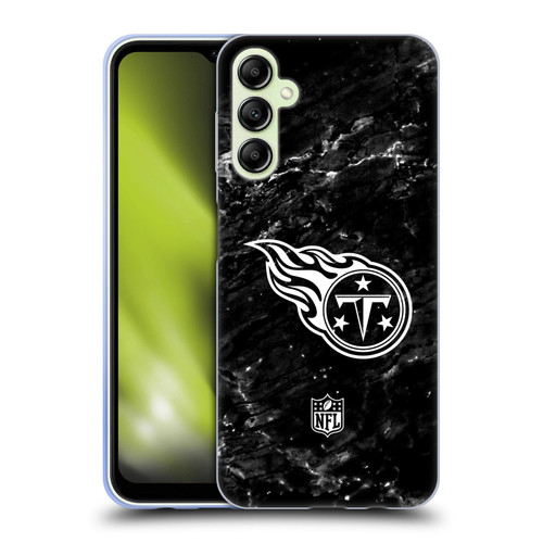 NFL Tennessee Titans Artwork Marble Soft Gel Case for Samsung Galaxy A14 5G