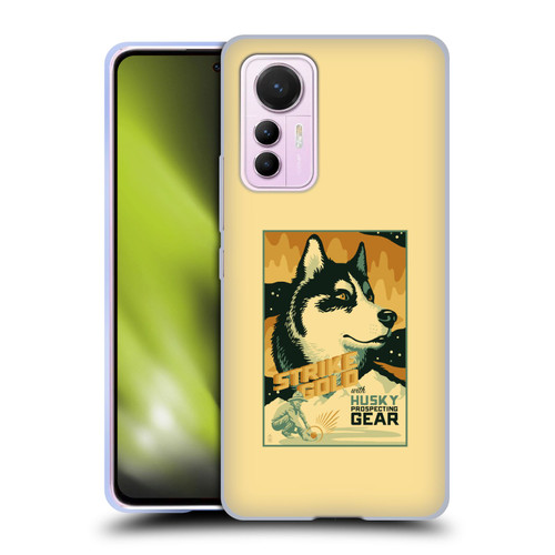 Lantern Press Dog Collection Husky Soft Gel Case for Xiaomi 12 Lite