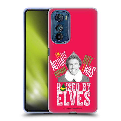 Elf Movie Graphics 1 Raised By Elves Soft Gel Case for Motorola Edge 30