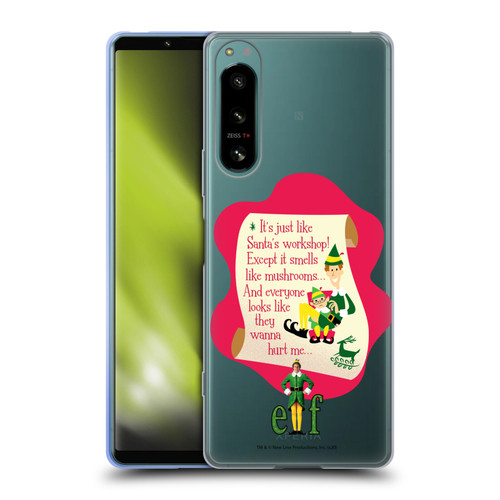 Elf Movie Graphics 1 Quote Soft Gel Case for Sony Xperia 5 IV
