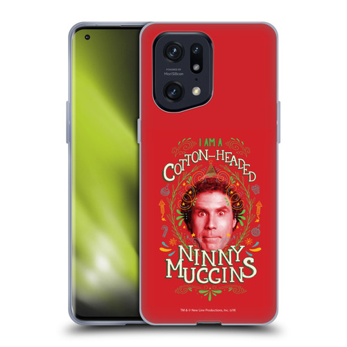 Elf Movie Graphics 2 Ninny Muggins Soft Gel Case for OPPO Find X5 Pro