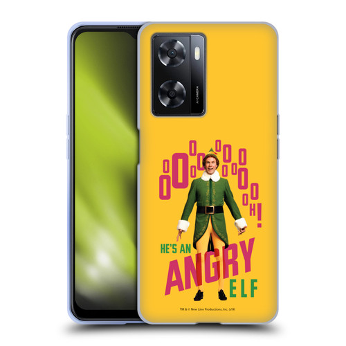 Elf Movie Graphics 2 Angry Elf Soft Gel Case for OPPO A57s